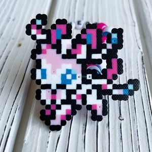 Sylveon Pokémon Perler Bracelet